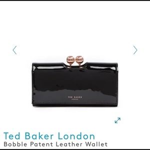 Brand New Ted Baker
Bobble Patent Leather Wallet